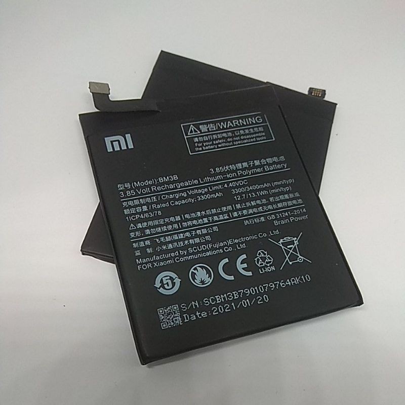 BATERAI BATRE XIAOMI MI MIX 2 BM3B ORIGINAL