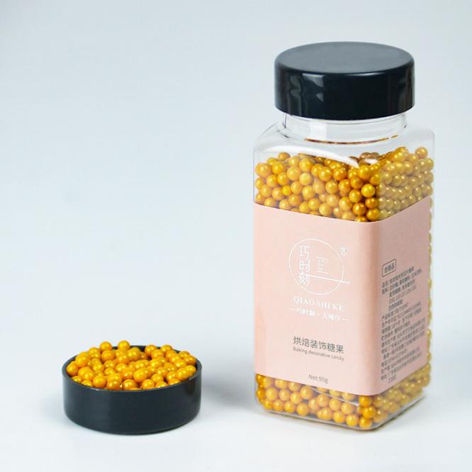 

Terlaris! Gold Sprinkles / Edible Pearl - 2Mm