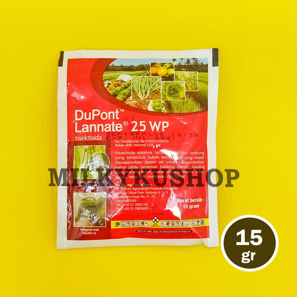 DUPONT LANNATE 25 WP 15 GRAM PER SACHET INSEKTIDA ULAT