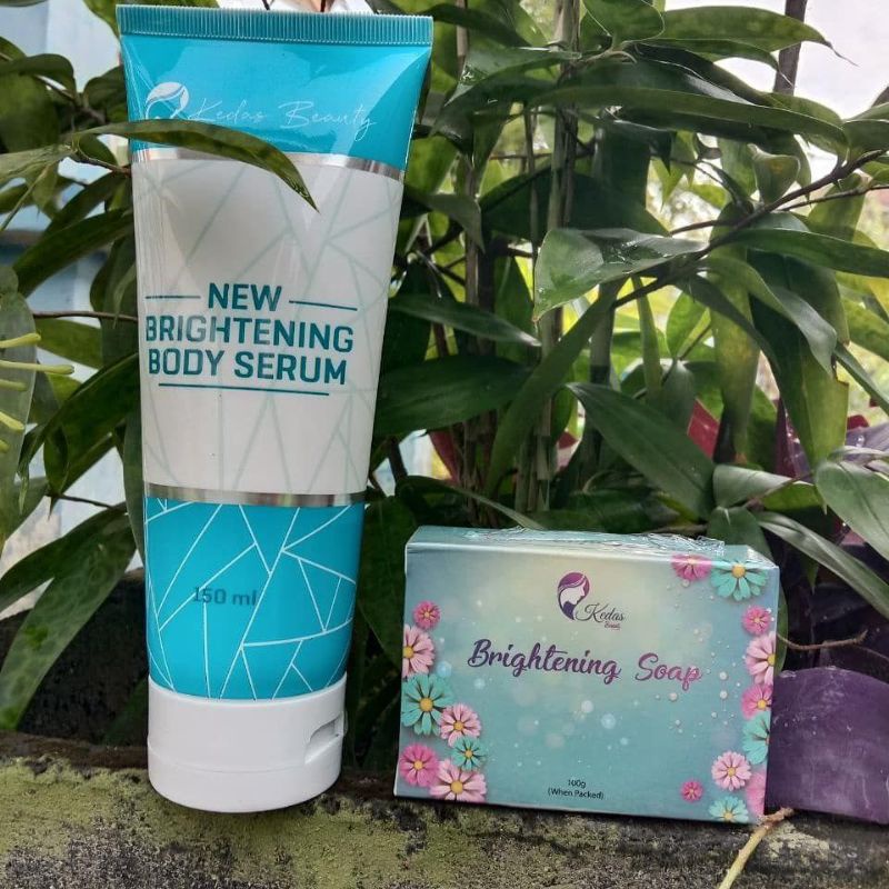 (FREE GIFT) Kedas Beauty Original BPOM Pencerah badan kedas beauty, Brightening soap & Body serum Ke