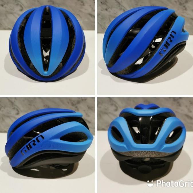 Terbatas Helm Sepeda Giro Aether Roadbike High Premium Mtb Acm Not Rockbros. - Blue Matte Hemat