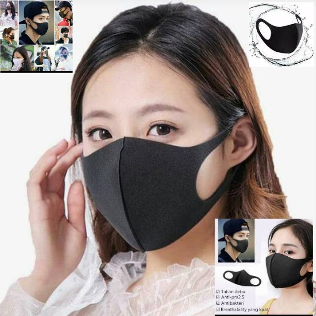 Masker anti debu .bakteri.bisa dicuci