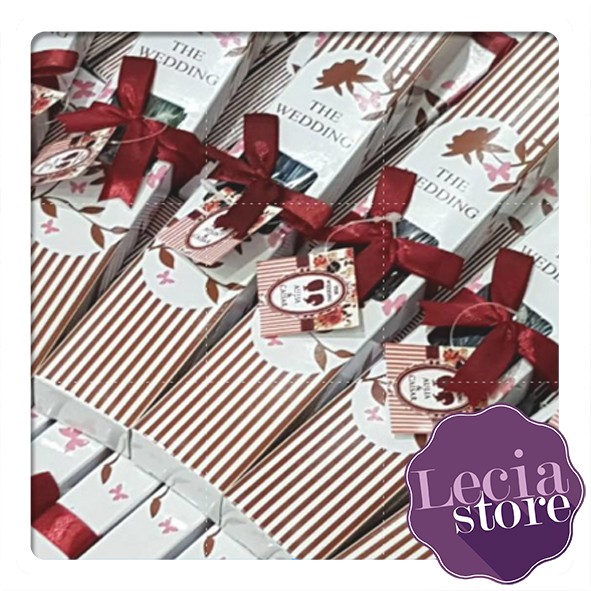 Souvenir Kipas Batik Box Ekslusif