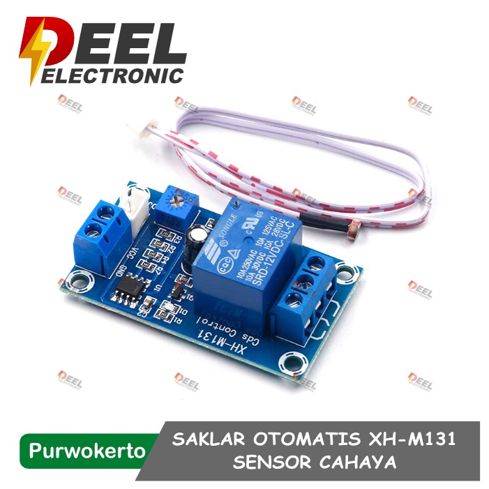 SAKLAR OTOMATIS XH-M131 SENSOR CAHAYA 12V SENSOR LAMPU 250V