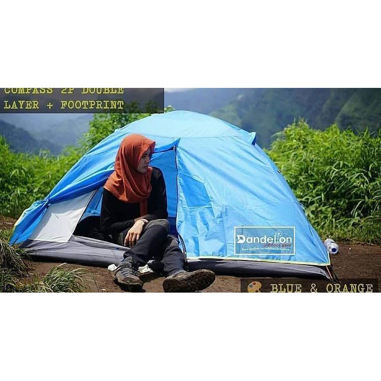 Jual Tenda Dome Compass Import Kapasitas Orang Double Layer