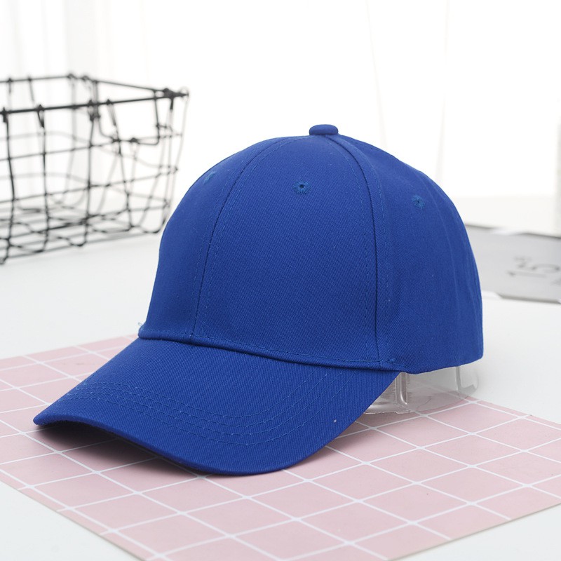 Topi Polos Dewasa Anak COD Distro Pria Wanita Baseball Gaya Korea