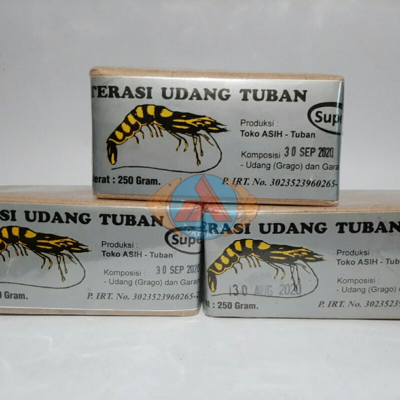 

Terasi udang super khas tuban