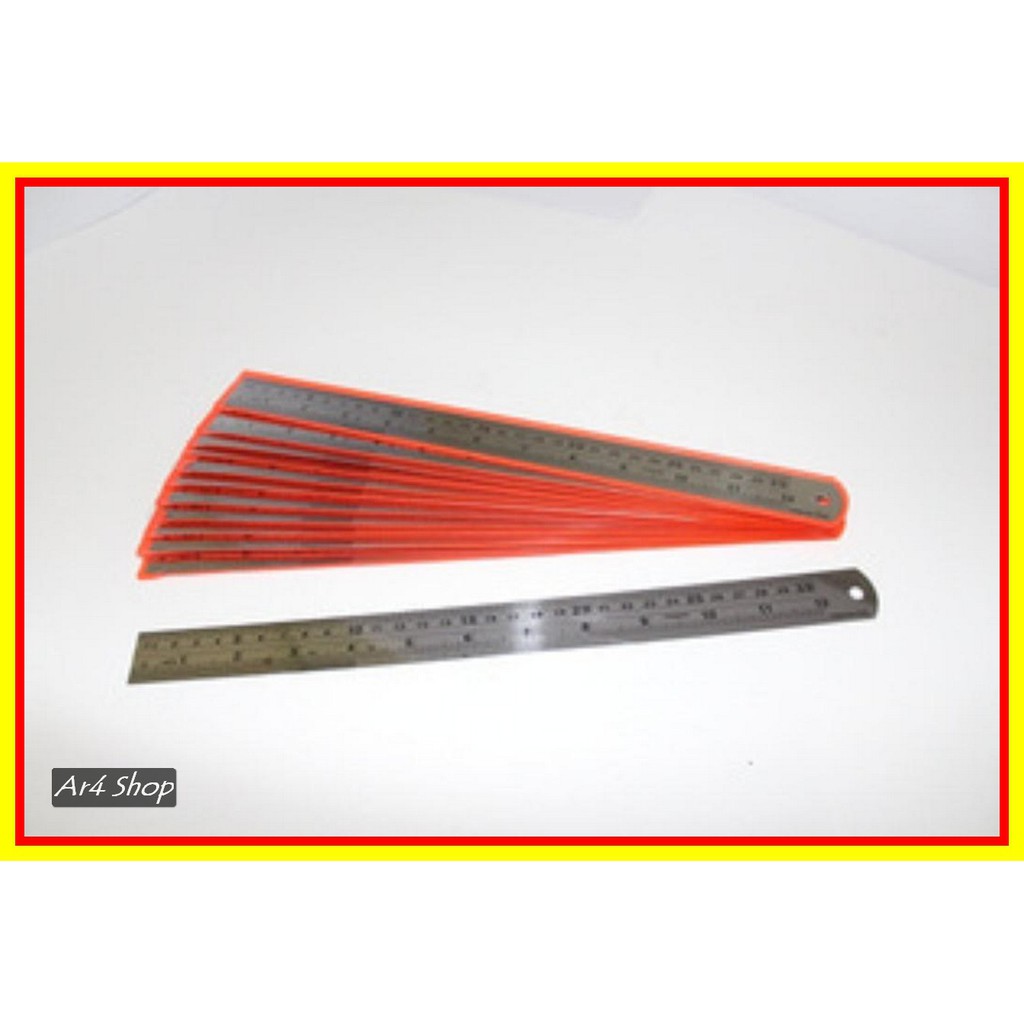 

TERLARIS Penggaris Besi Stainless Steel Ruler - Kenko - 50 Cm & 40;Dozen& 41;