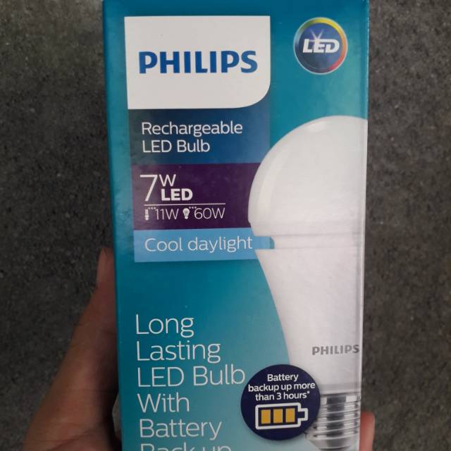 Philips emergency 7 watt lampu darurat
