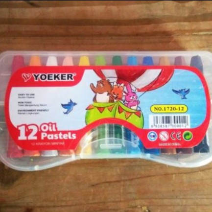

PASTEL-DRY-OIL- CRAYON 12 WARNA OIL PASTEL MURAH -OIL-DRY-PASTEL.