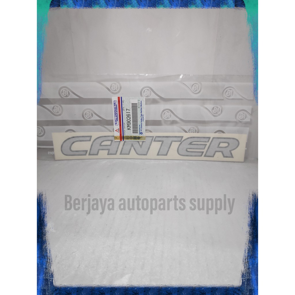 stiker canter di pintu coltdiesel ORIGINAL