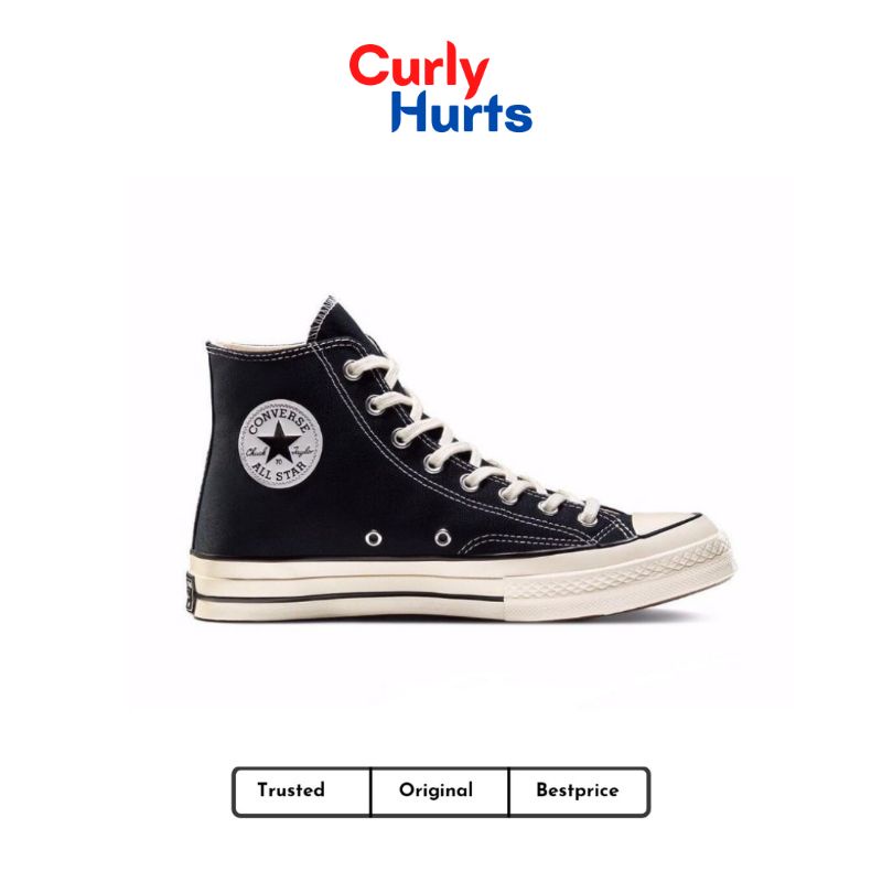Converse 70s High ORIGINAL Black Egret / Parchment / Mason Grey / Sunflower / Green Mint (FREE GIFT 