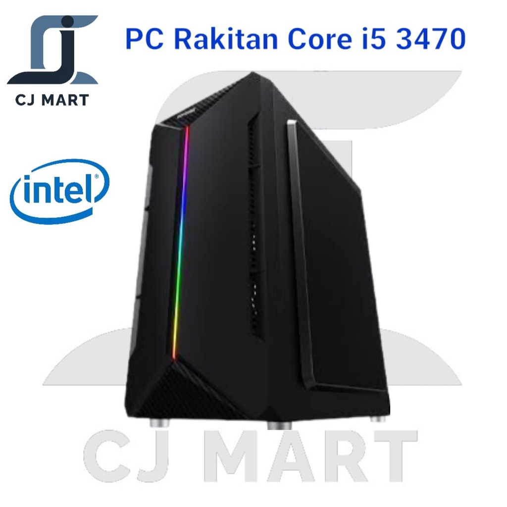 PC Rakitan Core i5 3470 / 8GB / SSD / HDD / GARANSI 1 TAHUN