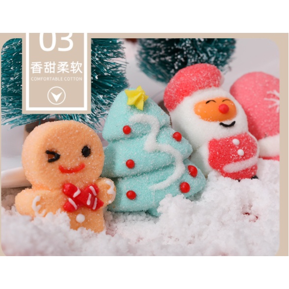 

Marshmallow motif natal christmas.christmas candy. permen natal. hadiah natal. cookies natal