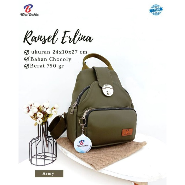 RANSEL ERLINA CHOCOLY BY BIRU TSABITA