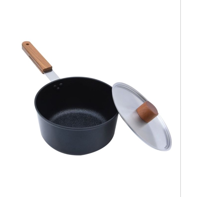 KRISCHEF Panci SaucePan 18cm/Panci Rebus Anti Lengket/Panci