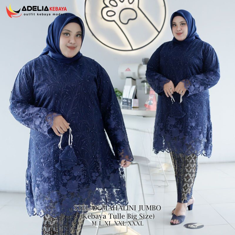 SET TUNIK MAHALINI JUMBO//KODE ADK