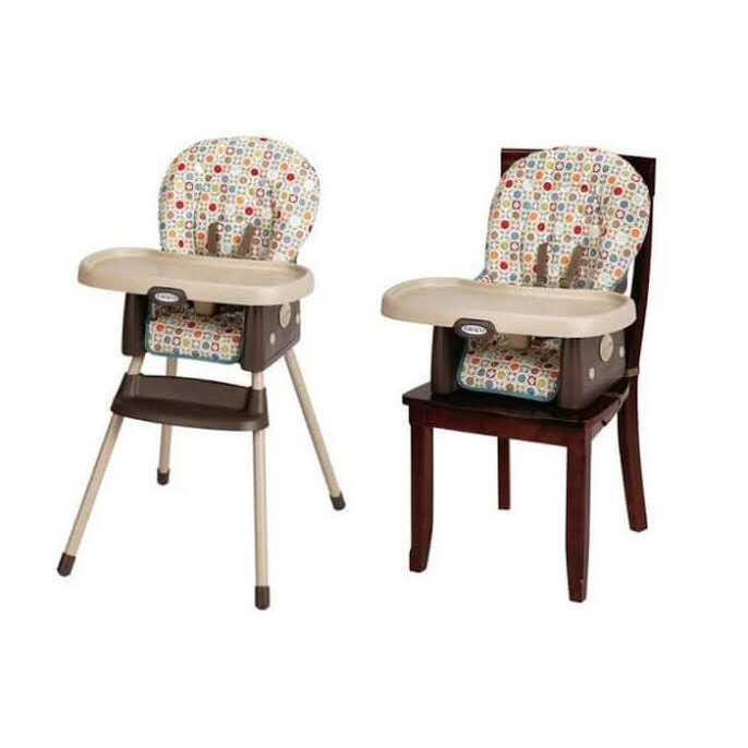 Graco Simple Switch 2in1 High Chair / Kursi Makan