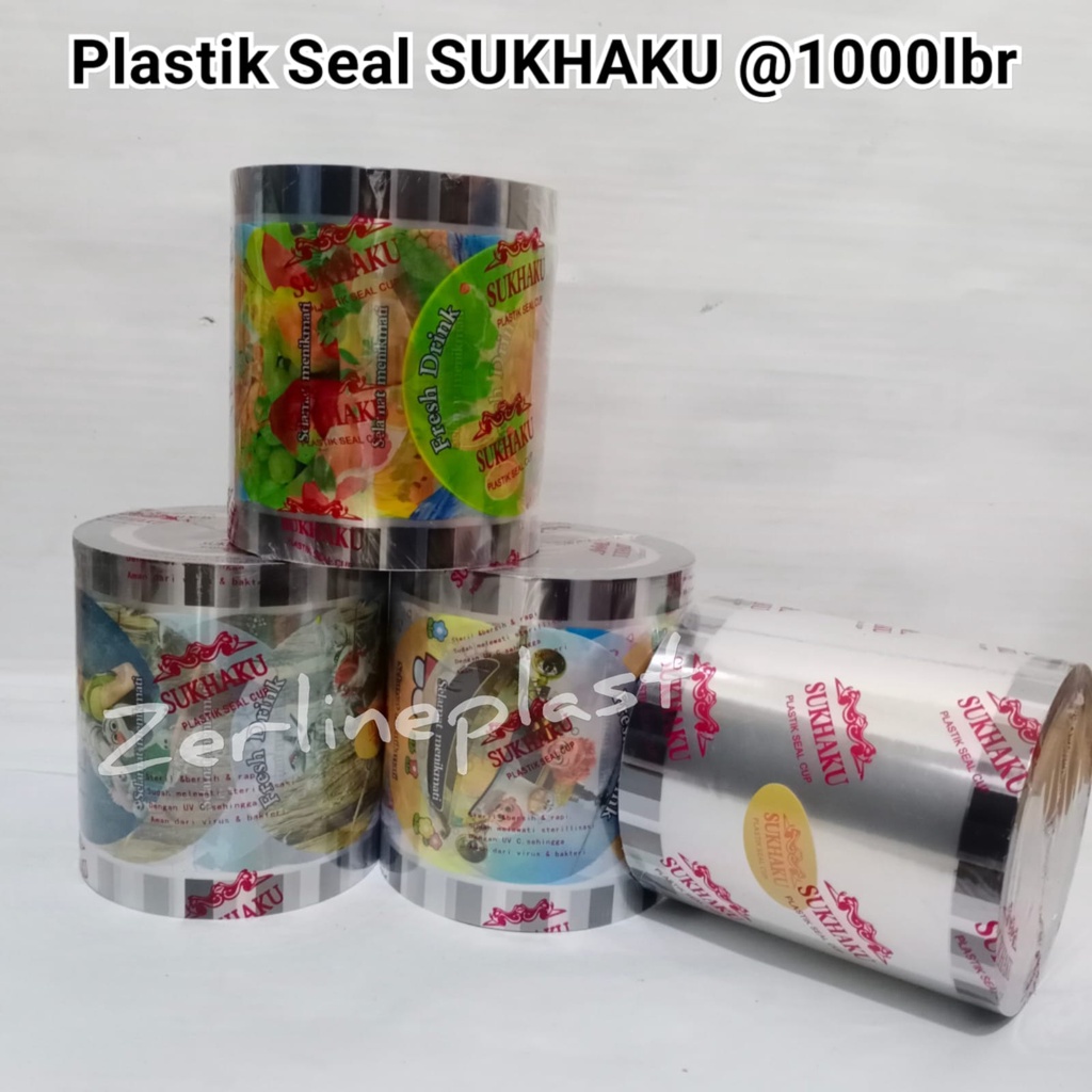 Plastik Seal Cup SUKHAKU // Plastik Mesin Sealer @1000Cup