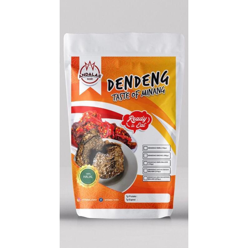 

Dendeng Crispy 60 gr / 120 gr by Andalas Resto