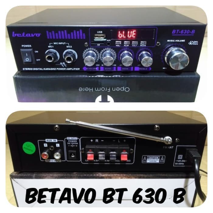 AMPLI MINI betavo BT 630 B DIGITAL POWER AMPLIFIER BT-630-B  BT630B