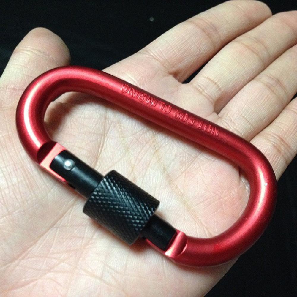 Lily 1PC Snap Hook Gantungan Kunci Outdoor EDC Tool D-Ring