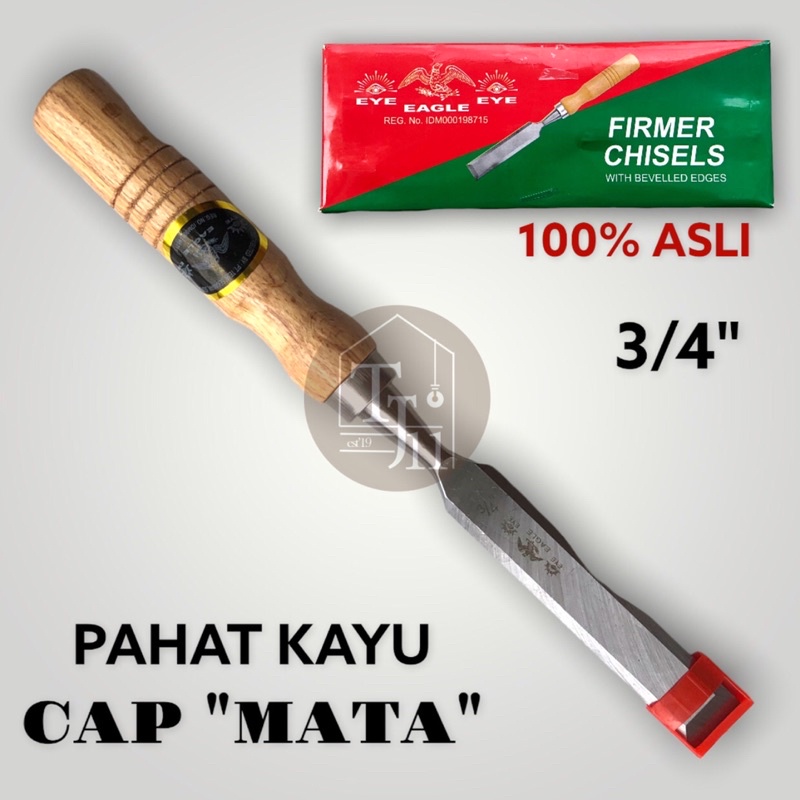 PAHAT KAYU BAJA cap MATA ukuran 3/4&quot; / TATAH PISAU KAYU cap MATA ukuran 3/4 inch