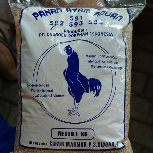 Pakan ayam aduan 592 1kg