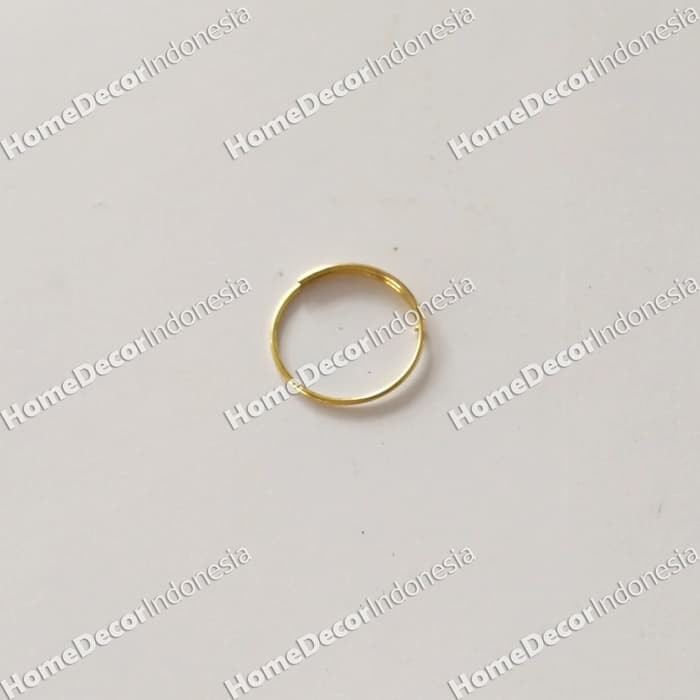 Ring Per Kristal Bulat Aksesoris Rangkaian Lampu Crystal Emas / Gold