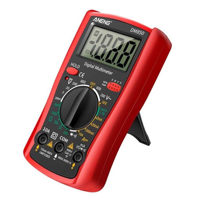 Digital Multimeter Voltage Tester - DM850 ANENG - Oren