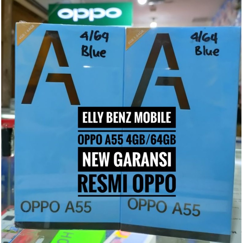 Oppo A55 4/64 New Garansi Resmi OPPO A55 Ram 4GB/64GB