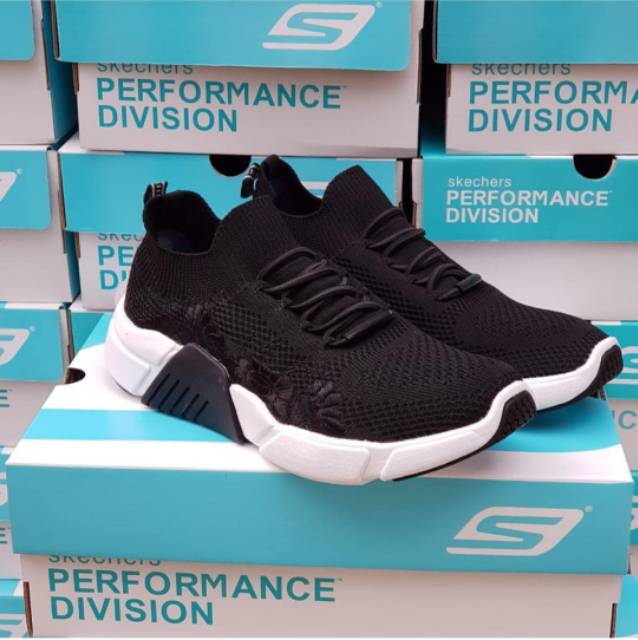 Skechers block popy woman+ lengkap box