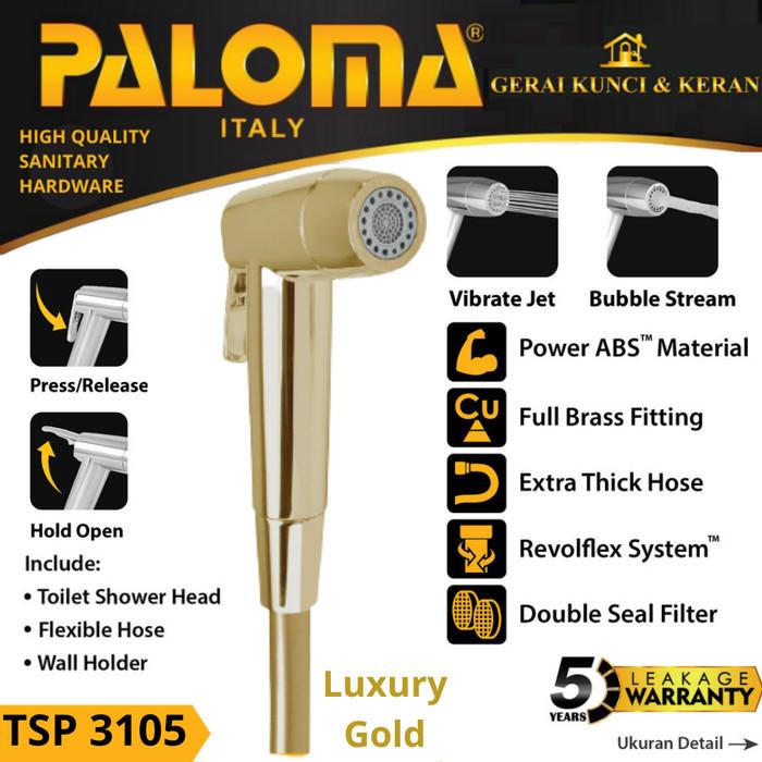 Jet Shower Paloma Tsp 3105 Toilet Shower Jet Washer Gold Shower Cebok Semprotan