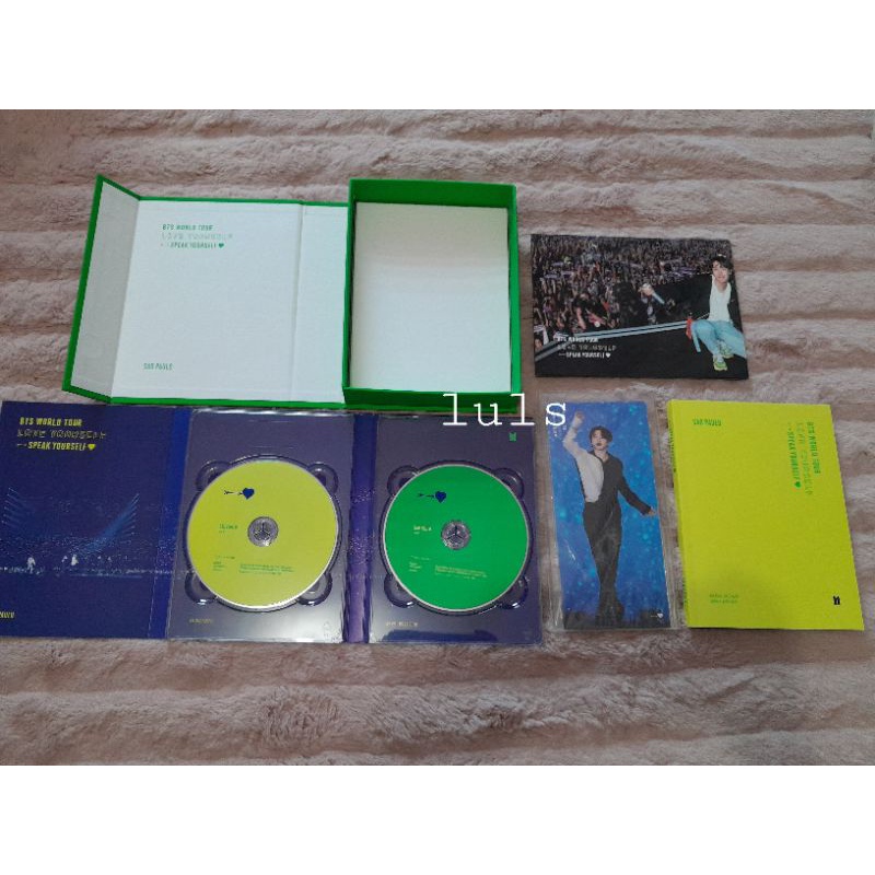 SY Sao paulo BTS DVD Jimin bookmark