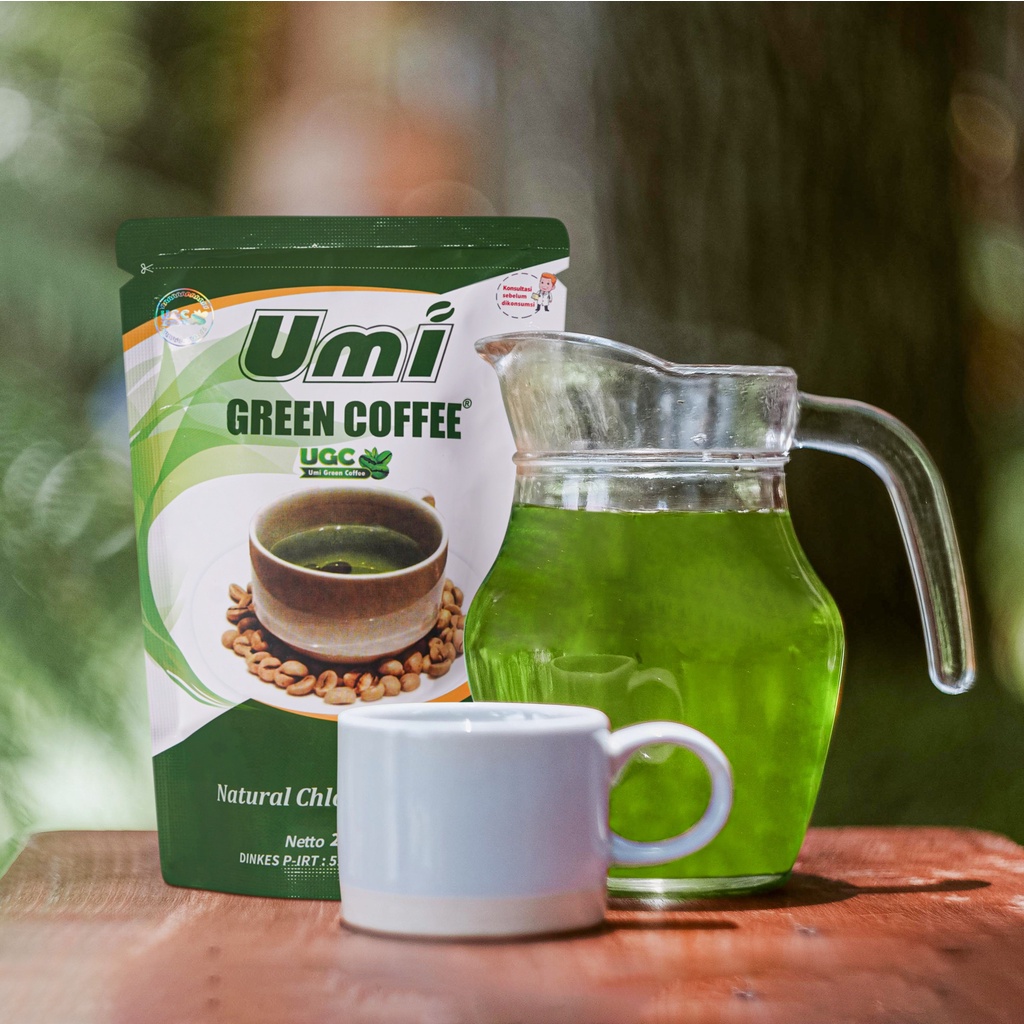 Umi Green Coffee Kopi Hijau Pelangsing Green Cofee Kopi Diet Herbal Biji Kopi Hijau Diet Organik Green Bean Coffee Peluntur Lemak Penurun Berat Badan Minuman Diet Pelangsing Alami Organic Raw Green Coffee Greencoffee GreenCoffe Diet Tea