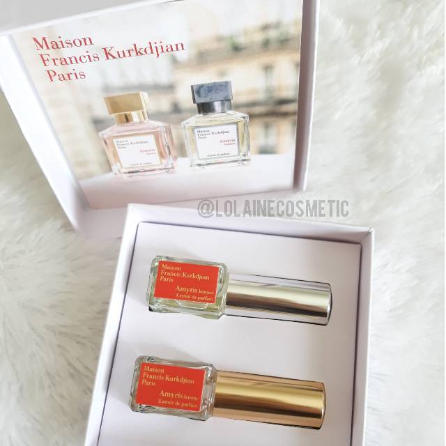 Maison Francis Kurkdjian Amyris MFK EXTRAIT DE PARFUM Set 2 x 5ml | sample | mini size