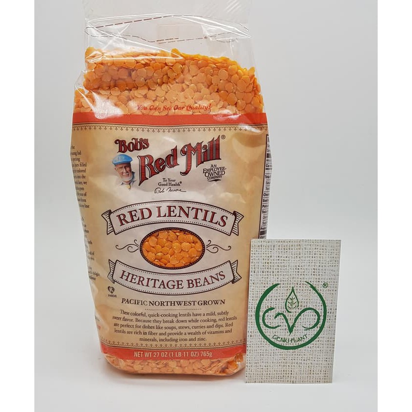 

Bob`s Red Mill Red Lentils - 765g grosir