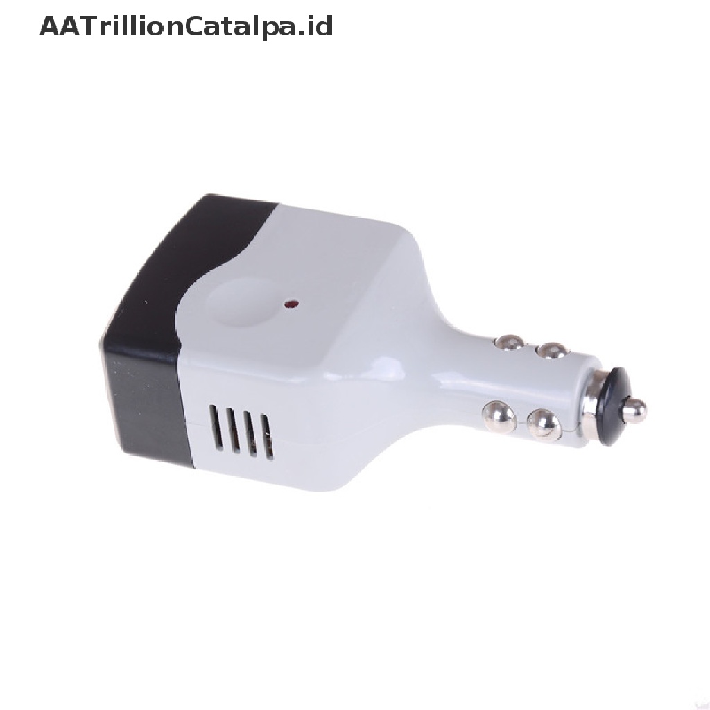 Adapter Converter Inverter DC 12V / 24V Ke AC 220V Untuk Mobil Power