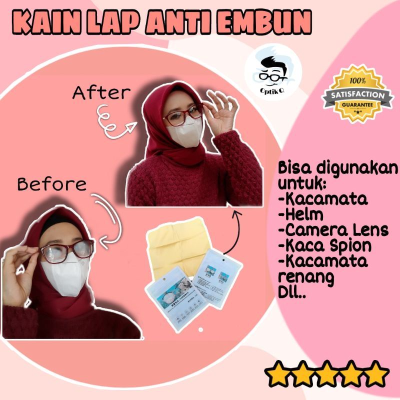 Lap Kacamata Anti Embun