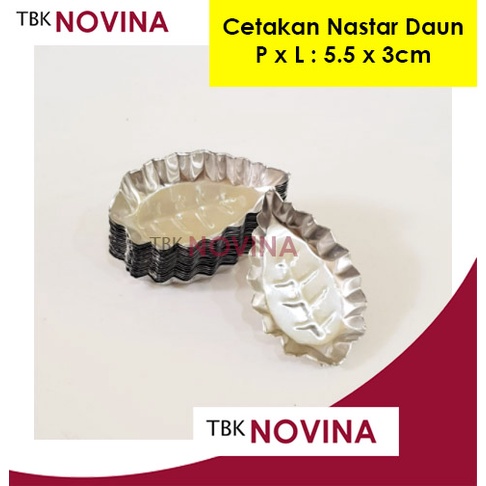 [20 PCS] CETAKAN NASTAR DAUN