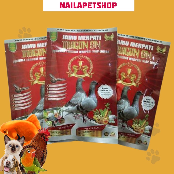 DRAGON SN DARA JAMU MERPATI KHUSUS LOMBA