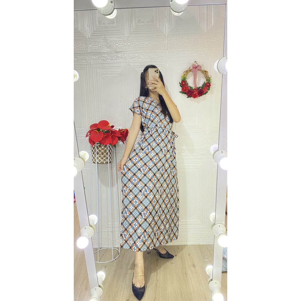 DASTER KIMONO PANJANG / KIMONO TALI SAMPING BUSUI KEKINIAN-K- R Cory