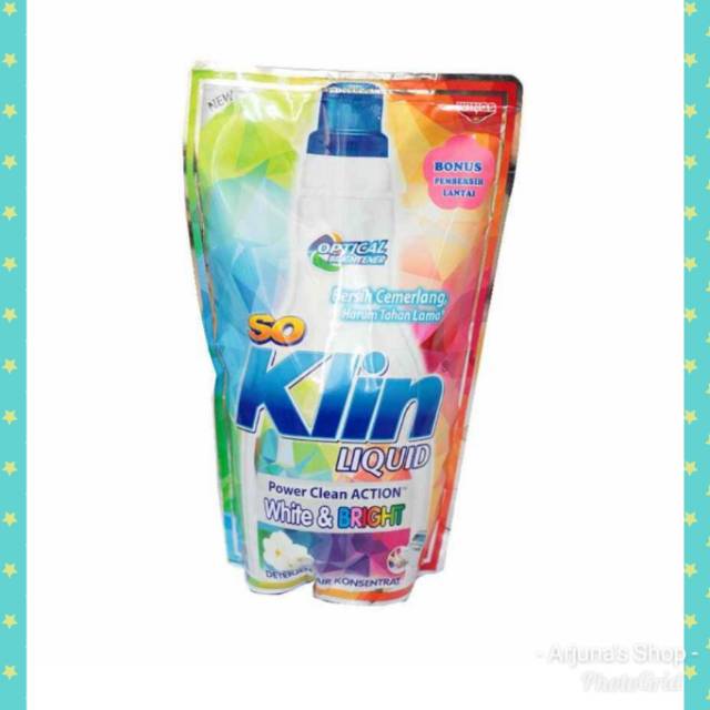 SO KLIN Deterjen Liquid Refill 720ml All Varian