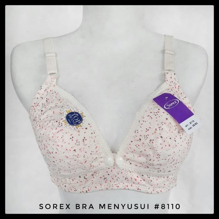 SOREX 8110 Maternity Bra BH Ibu Menyusui Bayi Nursing Bra Tanpa Kawat