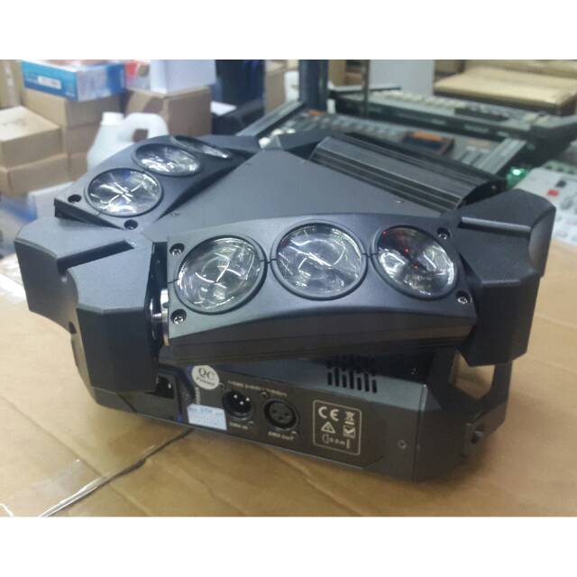 Moving head spider 9x5w RGB