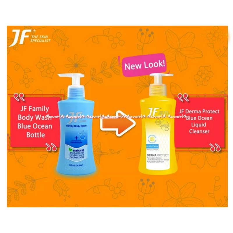 Jf Sulfur Derma Protect 200ml Body Wash Sabun Cair Membantu Untuk Membunuh Kuman Kemasan Botol