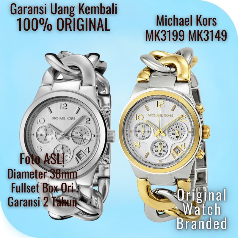 Michael Kors MK3199 MK3149 Analog For Ladies Jam Tangan Original BerGaransi Mk 3199 Mk 3149