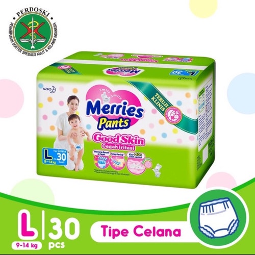 Merries Pants Pampers Tipe Celana Size L (9-14kg)