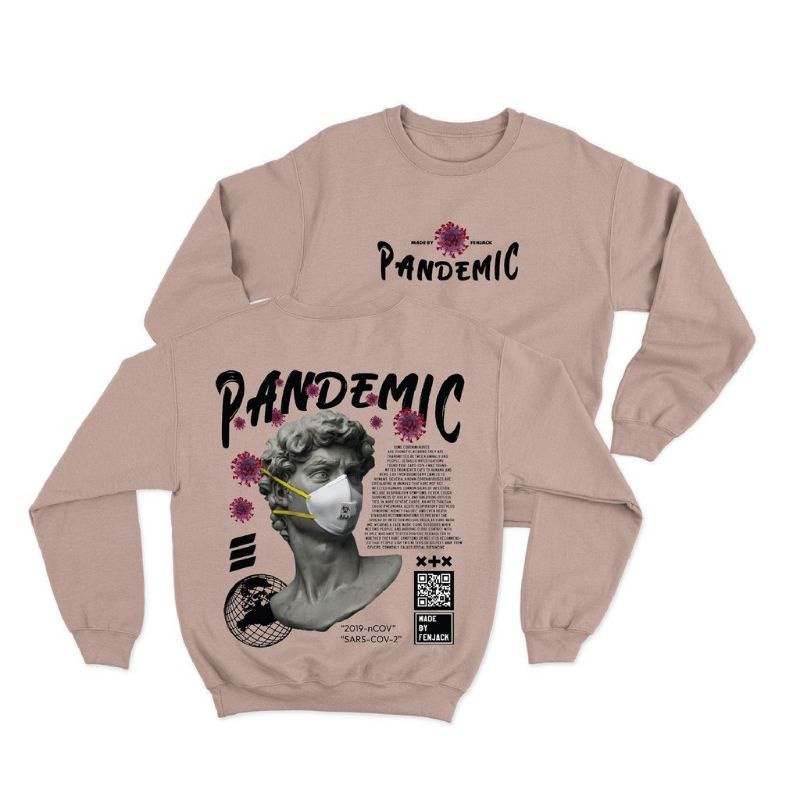 Sweater crewneck unisex (Pandemic)