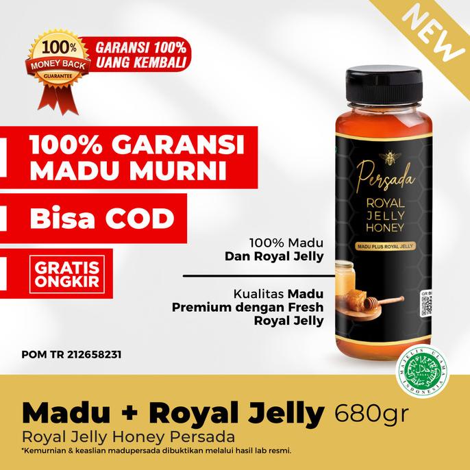 

MADU ASLI ROYAL JELLY SIGNATURE 680gr| MADU MURNI 100%